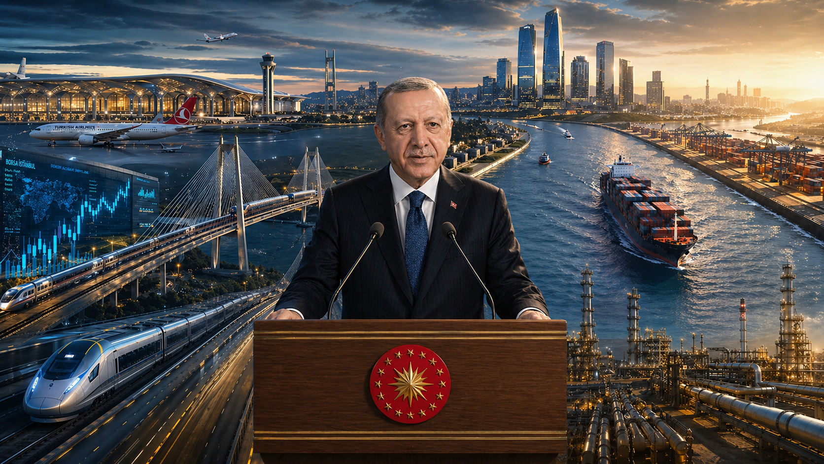 Türkiye küresel cazibe merkezi hedefi, İstanbul Finans Merkezi, transit ticaret ve yeni teşvik paketi