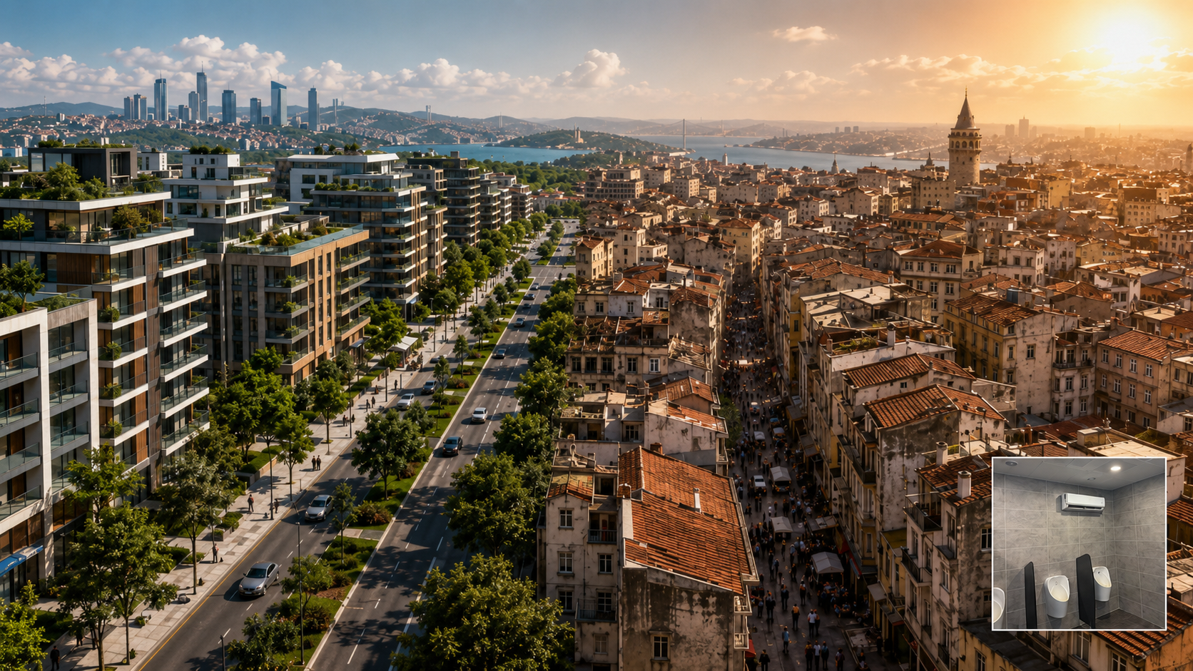 Avrupa klima tartışması Türkiye’de klima kullanımı sıcak hava dalgası eski bina stoğu şehir ısı adası ve yoğun yapılaşma